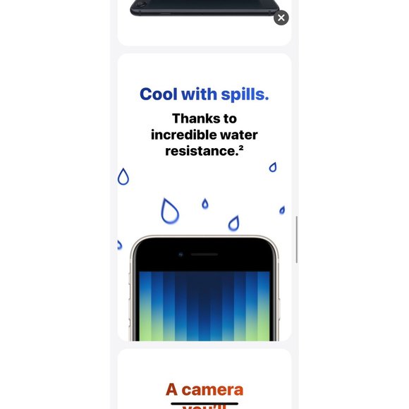 Apple IPhone SE Black 128GB Unlocked Pre-Owned Original Box Model A2275 EUC - Picture 13 of 15